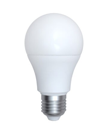 LED-A60-9W/4000К/E27/FR/NR Лампа светодиодная. Форма «А» матовая. Серия Norma. Белый свет
