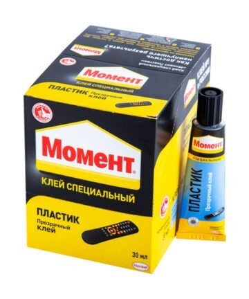 КЛЕЙ МОМЕНТ ПЛАСТИК 30 МЛ В ШОУ-БОКСЕ (10/120)  ХЕНКЕЛЬ
