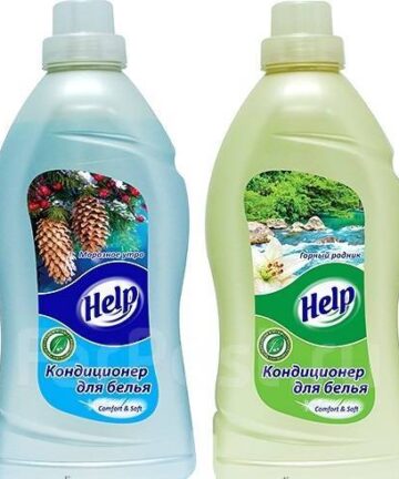 Кондиционер для белья "HELP" 2л в ассортименте