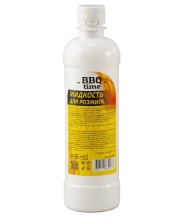 Жидкость для розжига 0,5л, углеводородная, BBQ time