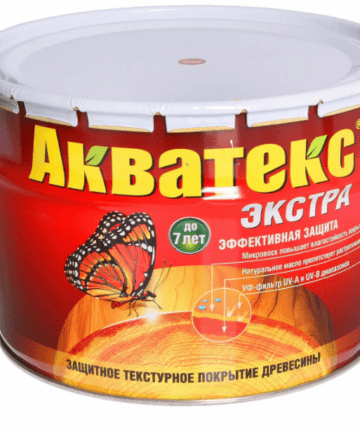 АКВАТЕКС - ЭКСТРА  БЕСЦВЕТНЫЙ 9 Л "РОГНЕДА"