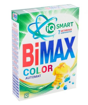 Стиральный порошок "BIMAX" автомат 400гр в ассортименте