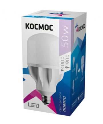 Лампа светодиодная высокомощная HWLED 50Вт 220В E27 6500К Космос LksmHWLED50WE2765
