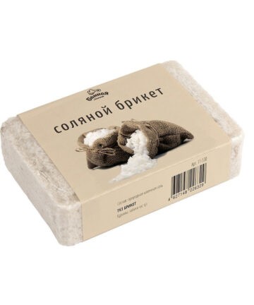 Соляной брикет 1,2кг, БАННАЯ ЛИНИЯ™