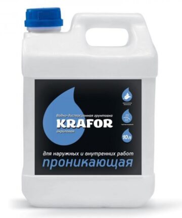 ГРУНТОВКА ПРОНИК. УНИВЕРС. 5 Л (1) "KRAFOR"