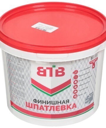 Шпатлевка ВТВ финишная 5кг ведро