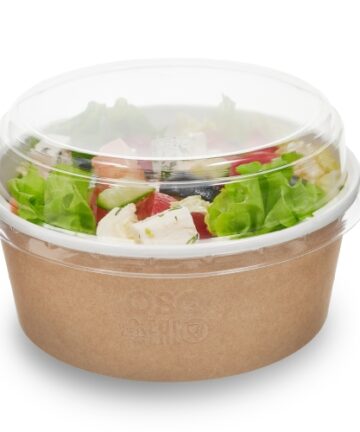 Контейнер с крышкой круглый 1000мл D=150мм H=86 OSQ Round Bowl (flat) Россия (5шт)