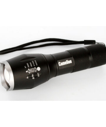 Camelion LED5136 (фонарь черн.LED XML-T6. ZOOM.,3 реж.3XLR03 в комплекте ,алюм.,блистер)12971
