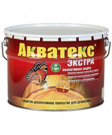 АКВАТЕКС - ЭКСТРА БЕЛЫЙ 9 Л "РОГНЕДА"