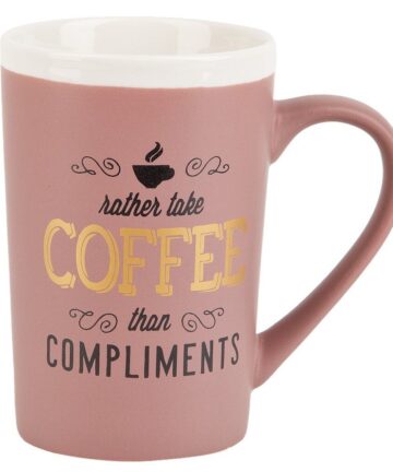 Кружка 400мл "Natural Coffee" фарфор 2410046 в ассортименте