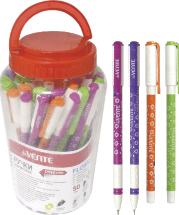 Ручка шариковая "deVENTE. Floral" серия Speed Pro, d=0,7 мм, ультра гладкое письмо, 5073822