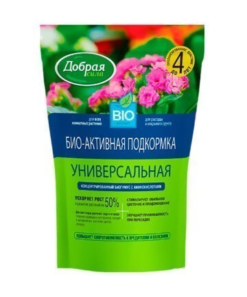 ПОДКОРМКА БИО-АКТИВНАЯ "ДОБРАЯ СИЛА" (БИОГУМУС) УНИВЕРС. 2,5 Л (10)