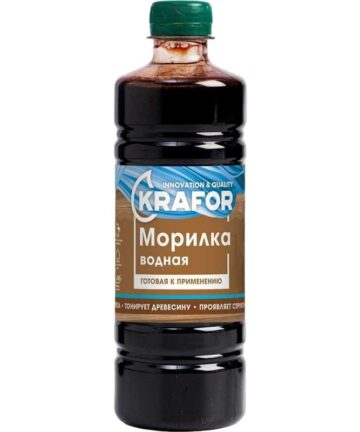 МОРИЛКА ВОДНАЯ ДУБ 0,5 Л (6) "KRAFOR"