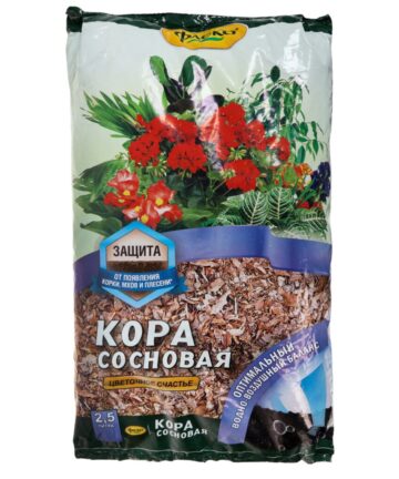 Грунт кора сосновая Цветочное счастье "ФАСКО" 2,5л