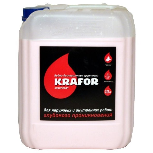 ГРУНТОВКА ГЛУБОКОГО ПРОНИК. УНИВЕРС. 10 Л (1) "KRAFOR"