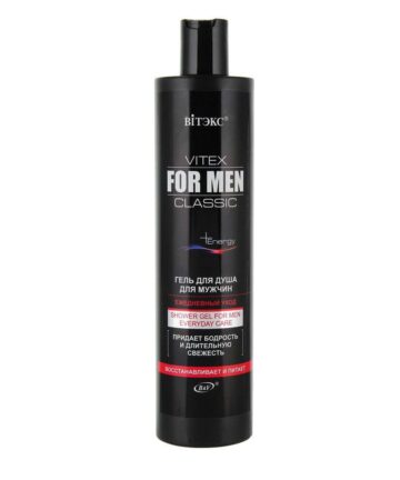 Гель для душа "Ежедневный уход" для мужчин Vitex for Men Classic 400мл