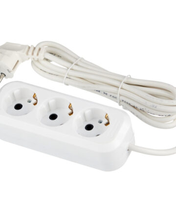 Удлинитель 3х5м с заземл. 10А IP20 У10-554 ПВС 3х0.75 UNIVersal 554-05
