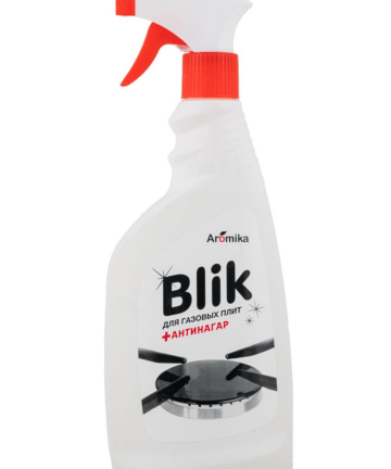 Средство для чистки газовых плит и СВЧ "Blik" антинагар, спрей АРОМИКА 500мл