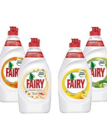 Средство для мытья посуды "FAIRY" 900мл в ассортименте