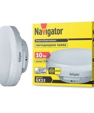 Лампа светодиодная 61 017 NLL-GX53-10-230-4K Navigator 61017