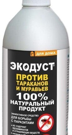 ГЕРА ЭКОДУСТ против тараканов и муравьев 500 мл