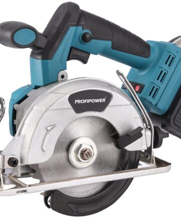Пила циркулярная PROFIPOWER MK DHS-18V, аккум б/щ (Li-ion-2шт, 4,0Ач, 5500 об/мин, з/у)