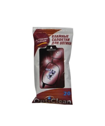 Влажные салфетки OptiClean для очков и оптики (20шт) 48131