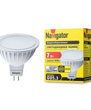 Лампа светодиодная 94 245 NLL-MR16-7-230-4K-GU5.3  Navigator 94245