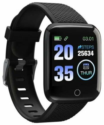 Смарт-часы Digma Smartline H2 1.3" TFT черный (H2B)