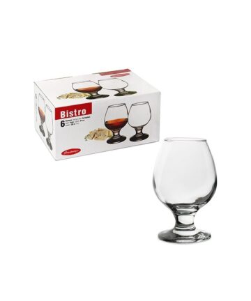 Набор бокалов для коньяка "Bistro" 400мл, стекло 6шт PASABAHCE 44188B