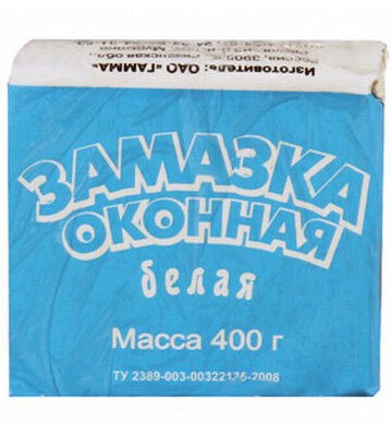 ЗАМАЗКА РАМНАЯ БЕЛАЯ 400 Г