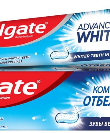Зубная паста "COLGATE" комплексное отбеливание 100мл