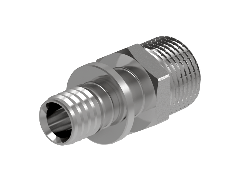 Соединитель прямой с наружней резьбой S16х3/4"М (VGE1602 S16х3/4"М)
